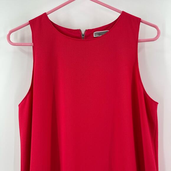 CHELSEA28 Dress Size Small Ruffle Back Fuchsia Pink Cocktail Evening Event - Picture 6 of 14